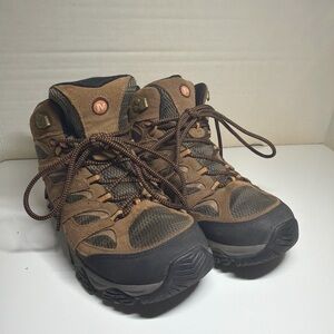 Merrell Men's Brown and Black Hiking Boots